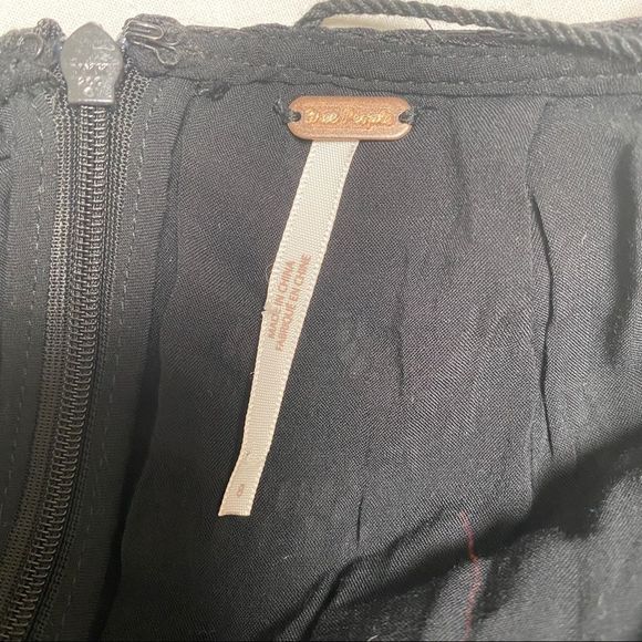 Free People Strappy Black Lace Mini Dress - Picture 7 of 7